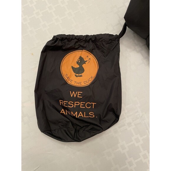 Save The Duck Vest NEW 100% Animal Free Size M Animal Respect Plumtech - Picture 9 of 12